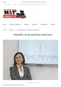 Pilar Martínez, abogada
