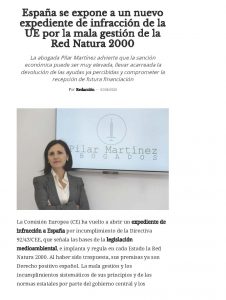 Pilar Martínez, abogada